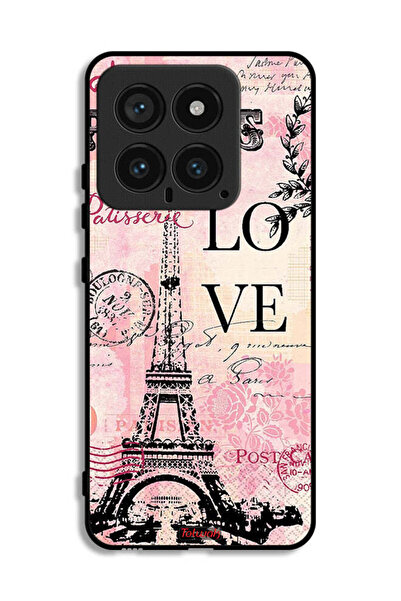 Tolwak غطاء حماية لجهاز شاومي 14 بطبعة باريس لوف