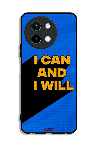 Tolwak غطاء حماية لهاتف Vivo Y38 5G "أنا أستطيع وسأفعل"