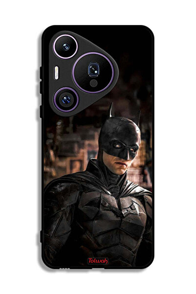 Tolwak غطاء حماية لهاتف هواوي بيورا 70 برو بتصميم باتمان