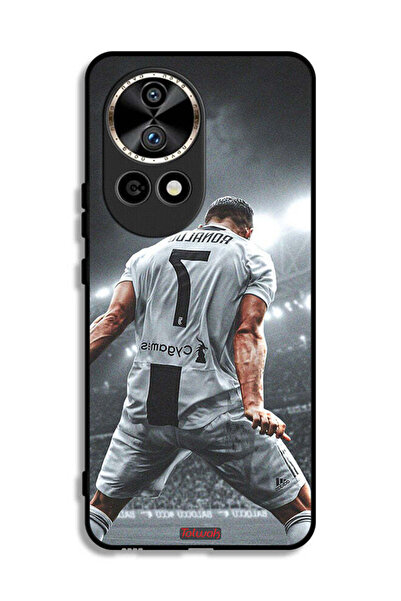 Tolwak غطاء حماية لهاتف هواوي نوفا 12 ألترا 5G بطبعة احتفال كريستيانو رونالدو