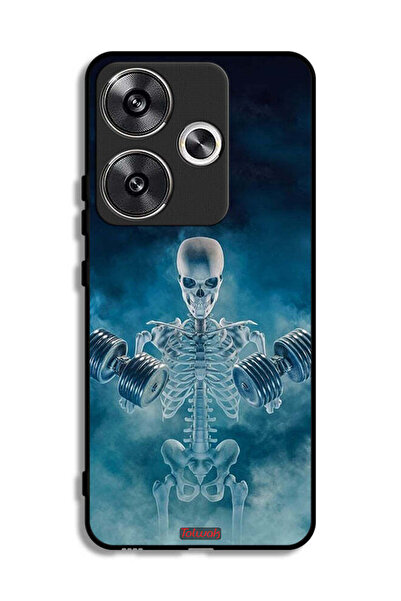 Tolwak Xiaomi Poco F6 5G Protective Case Cover No Pain No Gain Pose