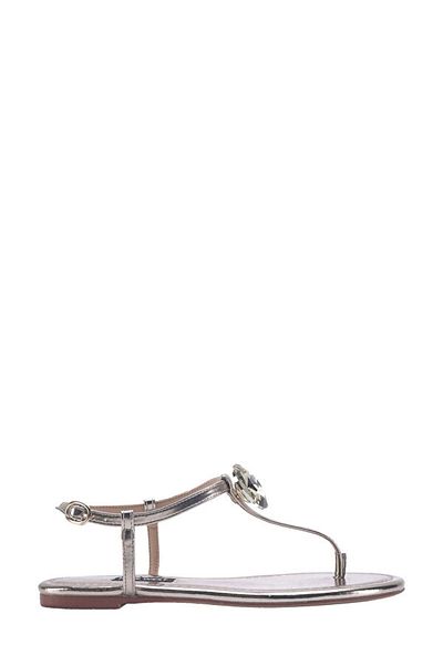 Nine West ARTEMIS 3FX Gold Women's Flat Sandals
