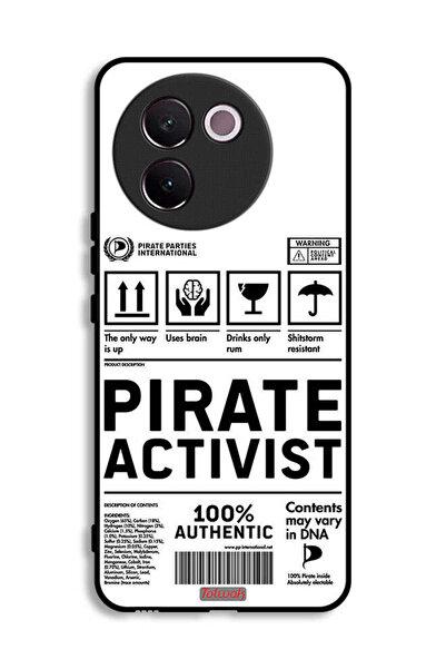 Tolwak Vivo V30e 5G Protective Case Cover Private Activist Sticker