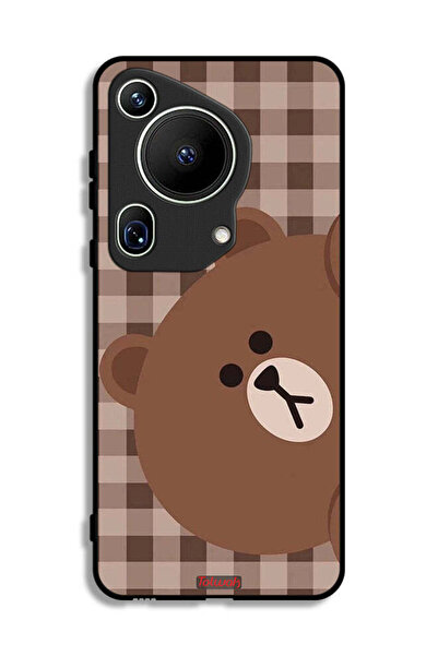 Tolwak غطاء حماية لهاتف هواوي بيورا 70 ألترا بتصميم دب تيدي