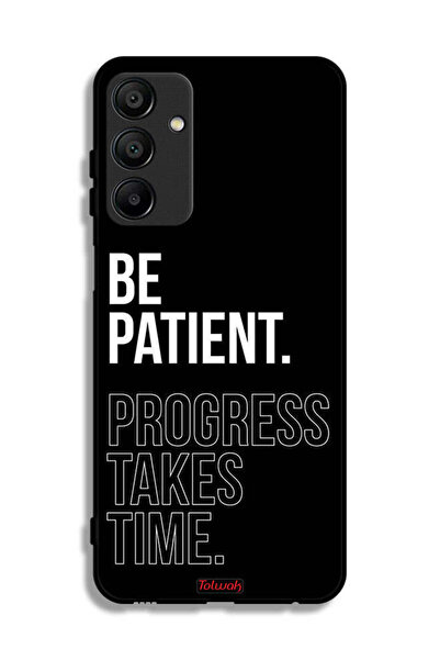 Tolwak غطاء حماية لهاتف Samsung Galaxy A15 - كن صبورًا، فالتقدم يستغرق وقتًا