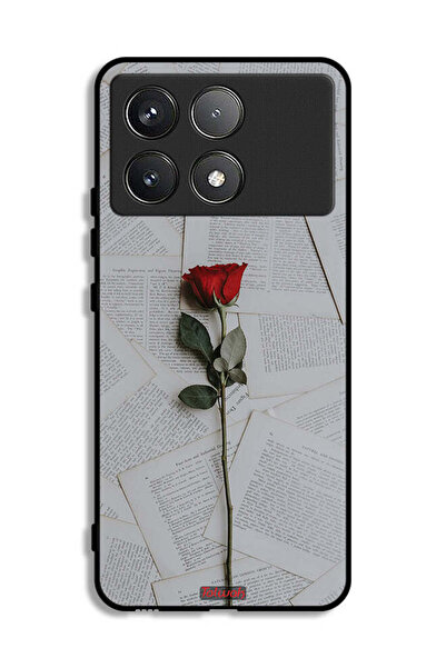 Tolwak غطاء حماية لهاتف شاومي ريدمي K70 برو وردي على ورق