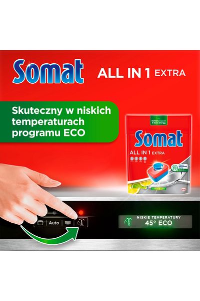 Somat Tablete pentru mașina de spălat vase All In 1 Extra 100 buc.
