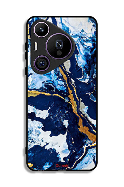 Tolwak غطاء حماية لهاتف هواوي بيورا 70 برو بنقشة فنية مزخرفة