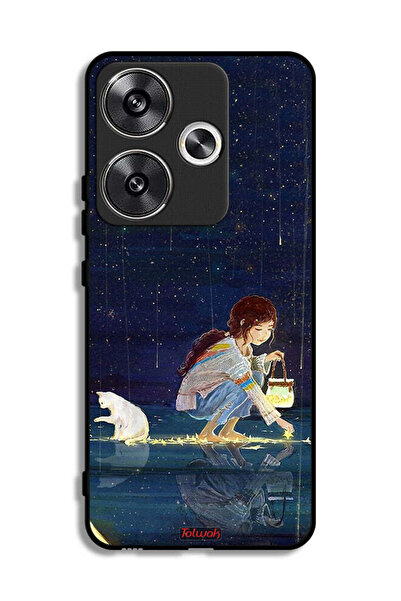 Tolwak غطاء حماية لهاتف Xiaomi Redmi Turbo 3 5G برسومات نجوم فنية