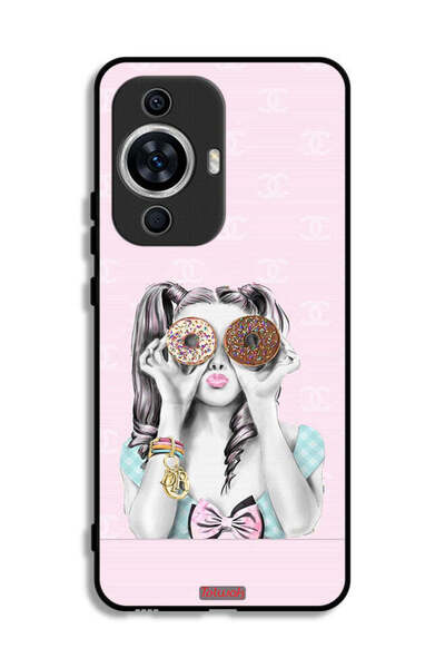 Tolwak غطاء حماية لهاتف هواوي نوفا 12 إس يحمل قطعتين من الدونات