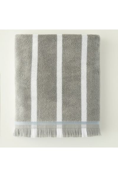 Bella Maison 100% Cotton Ella Bath Towel Gray (90X150 cm)