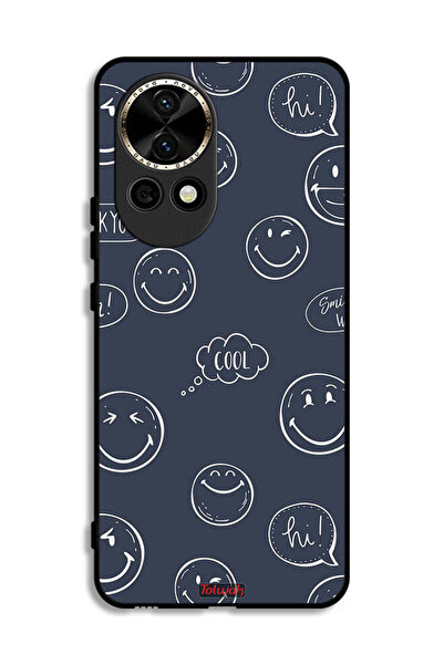 Tolwak Huawei nova 12 5G Protective Case Cover Cool Faces Tags