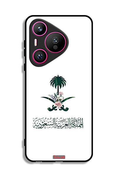 Tolwak غطاء حماية لهاتف هواوي بيورا 70 - علامة زهور المملكة العربية السعودية
