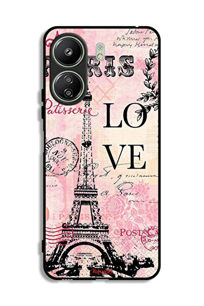 Tolwak غطاء حماية لهاتف شاومي ريدمي 13 سي - باريس لوف