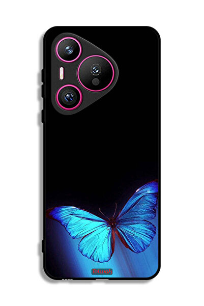 Tolwak غطاء حماية لهاتف هواوي بيورا 70 بنقشة فراشة