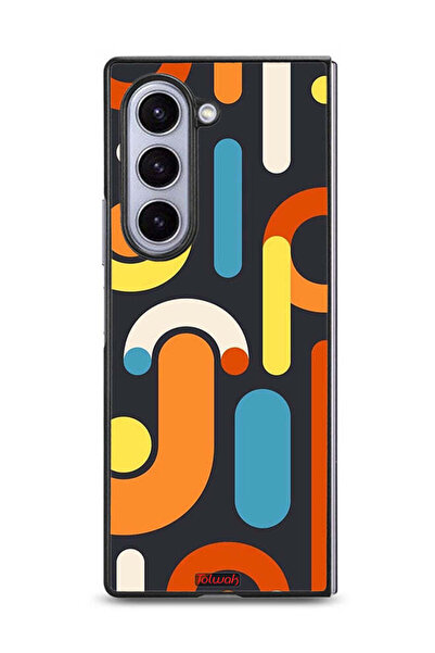 Tolwak غطاء حماية بنمط نمط لهاتف Samsung Galaxy Z Fold6