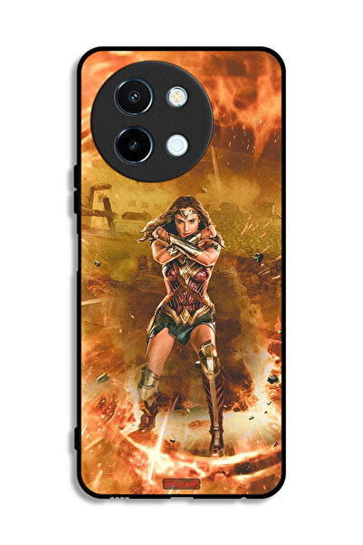 Tolwak غطاء حماية لهاتف Vivo Y38 5G بتصميم Wonder Women