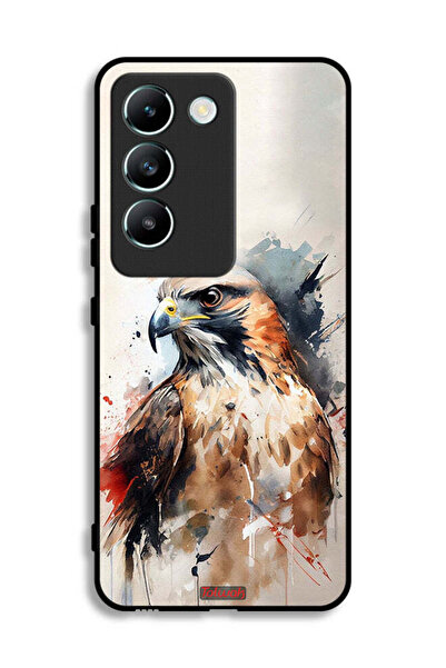 Tolwak غطاء حماية لهاتف Vivo V30 Lite 4G بتصميم نسر تجريدي