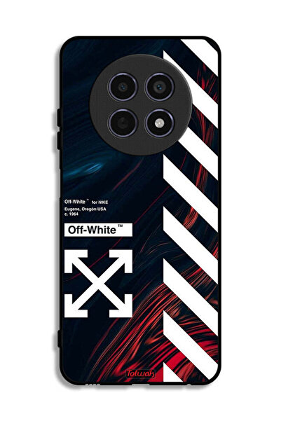 Tolwak غطاء حماية لهاتف Realme 12x 5G، ملصق أبيض فاتح