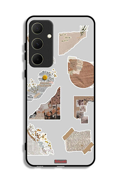 Tolwak غطاء حماية لهاتف سامسونج جالاكسي A35 5G، قطع من الملصقات الورقية