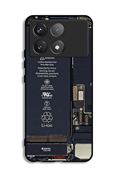 Tolwak غطاء حماية لهاتف Xiaomi Redmi K70 Pro بنمط دائرة الهاتف