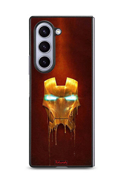 Tolwak غطاء حماية لهاتف سامسونج جالاكسي زد فولد 6 من آيرون مان مارفل كوميكس