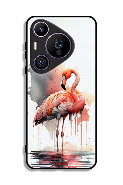 Tolwak غطاء حماية لهاتف هواوي بيورا 70 برو برسومات ألوان مائية استوائية