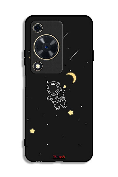 Tolwak Huawei nova Y72 Protective Case Cover Astronaut Art Clip