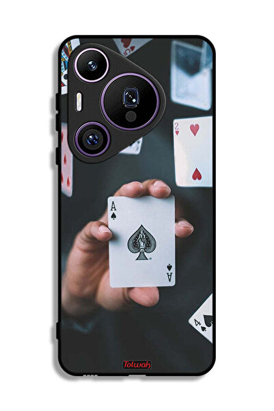 Tolwak غطاء حماية لهاتف هواوي بيورا 70 برو - بطاقات