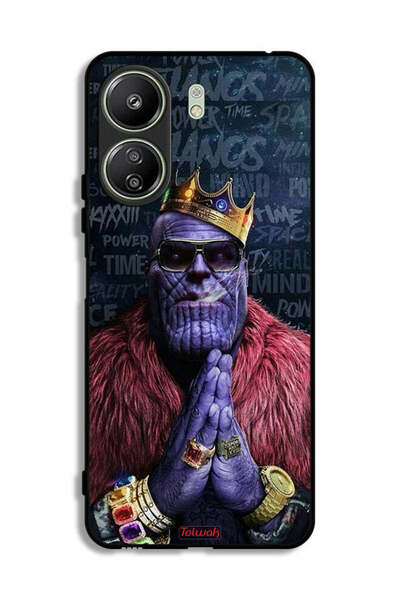 Tolwak غطاء حماية لهاتف شاومي ريدمي 13 سي - ثانوس باور