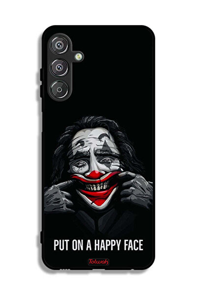 Tolwak غطاء حماية لهاتف سامسونج جالاكسي F15 5G بوجه سعيد