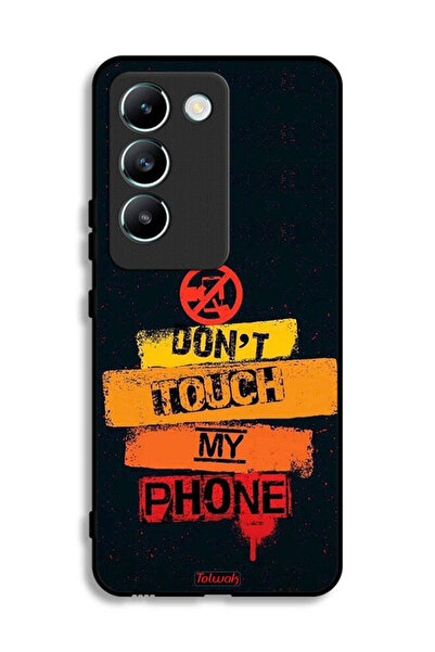 Tolwak غطاء حماية لهاتف Vivo V30 Lite 4G، لا تلمس هاتفي