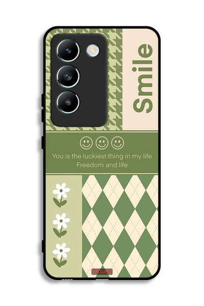 Tolwak Vivo V30 Lite 4G Protective Case Cover Smile Is The Luckiest Thing In ...