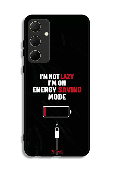 Tolwak غطاء حماية لهاتف سامسونج جالاكسي A35 5G أنا لست كسولاً، أنا في وضع توف...