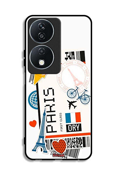 Tolwak غطاء حماية لهاتف Honor X7b 5G - ملصق باريس