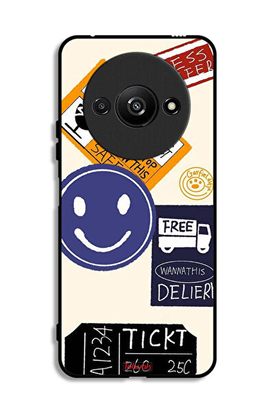 Tolwak غطاء حماية لهاتف Xiaomi Redmi A3 4G مع ملصق نقل سريع مجاني