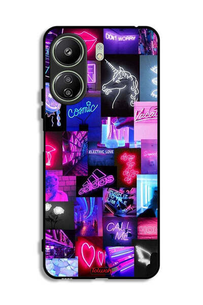 Tolwak غطاء حماية لهاتف شاومي ريدمي 13 سي - رسوم متحركة