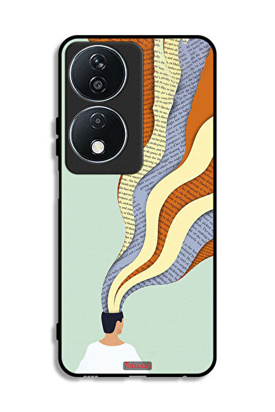 Tolwak غطاء حماية Honor X7b 5G بتصميم فني مع لمسات Data In Mind