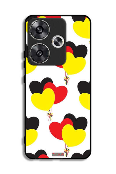 Tolwak غطاء حماية Xiaomi Poco F6 5G بثلاثة قلوب