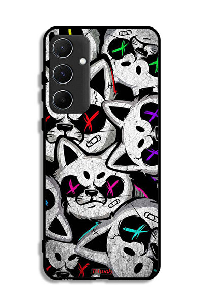 Tolwak غطاء حماية لهاتف سامسونج جالاكسي A55 5G بطبعة قطط مارشميلو