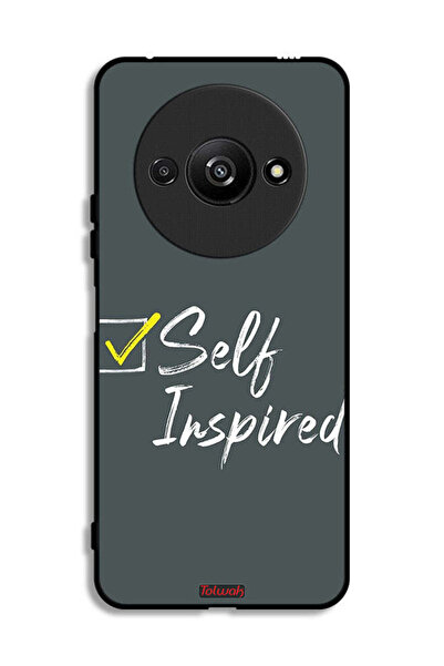 Tolwak Xiaomi Redmi A3 4G Protective Case Cover Self Inspired