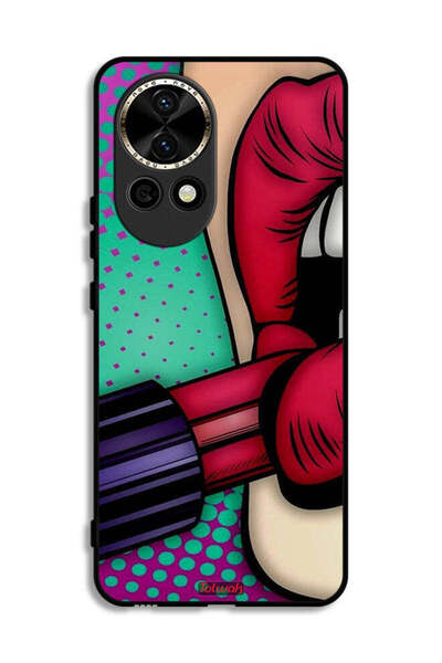 Tolwak Huawei nova 12 5G Protective Case Cover Lipstick
