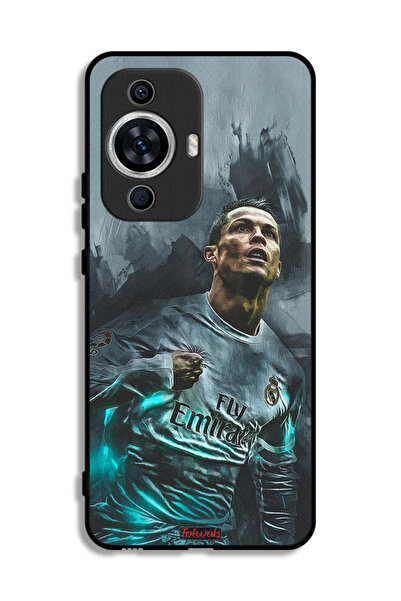 Tolwak غطاء حماية لهاتف هواوي نوفا 11 برسومات كريستيانو رونالدو