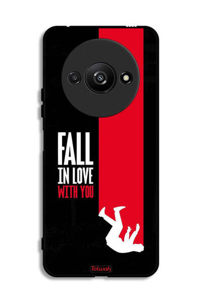 Tolwak غطاء حماية لهاتف Xiaomi Redmi A3 4G "Fall In Love With You"
