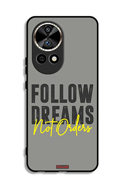 Tolwak غطاء حماية لهاتف هواوي نوفا 12 برو 5G - اتبع الأحلام وليس الأوامر