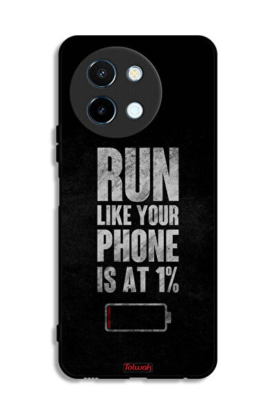 Tolwak غطاء حماية لهاتف Vivo Y38 5G، اركض كما لو كان هاتفك يعمل بنسبة 1%