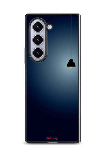 Tolwak غطاء حماية لهاتف سامسونج جالاكسي زد فولد 6 - فن الإضاءة المعلقة