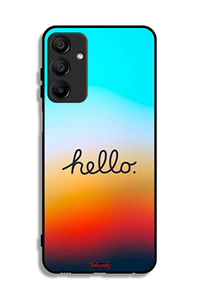 Tolwak Samsung Galaxy A15 Protective Case Cover Hello