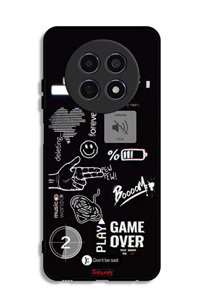 Tolwak غطاء حماية لهاتف Realme 12x 5G - لعبة انتهت - Pew Pew