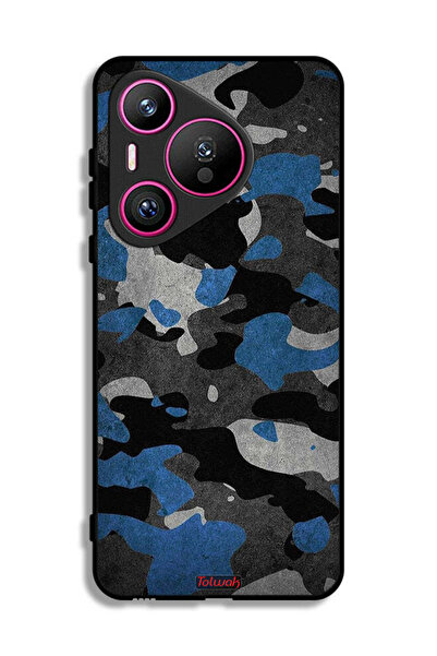 Tolwak غطاء حماية لهاتف هواوي بيورا 70 بنمط مموه